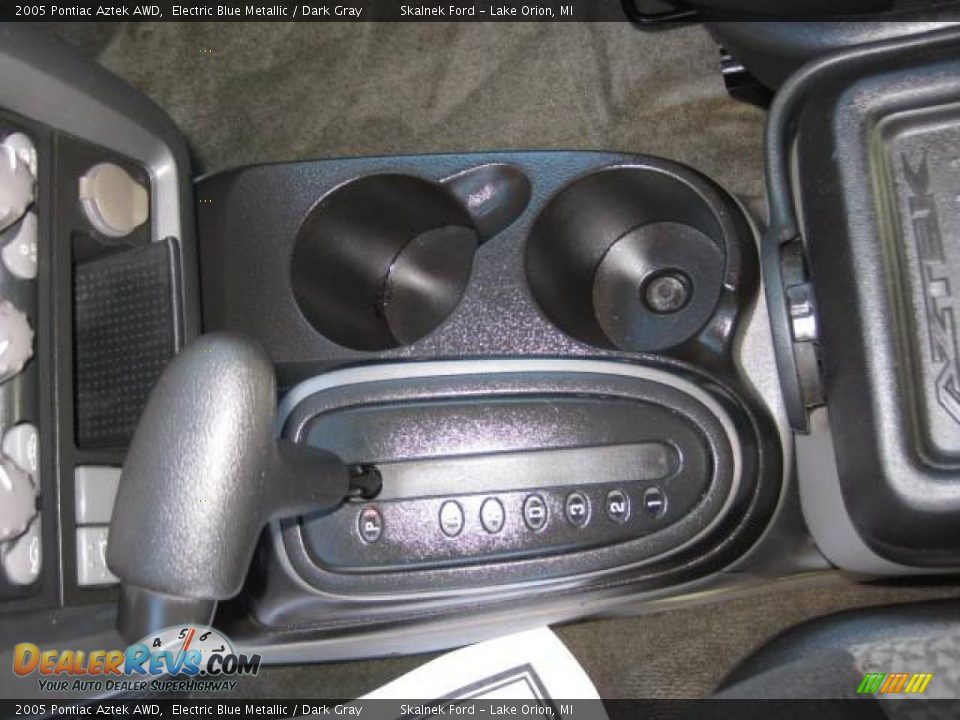 2005 Pontiac Aztek AWD Electric Blue Metallic / Dark Gray Photo #31