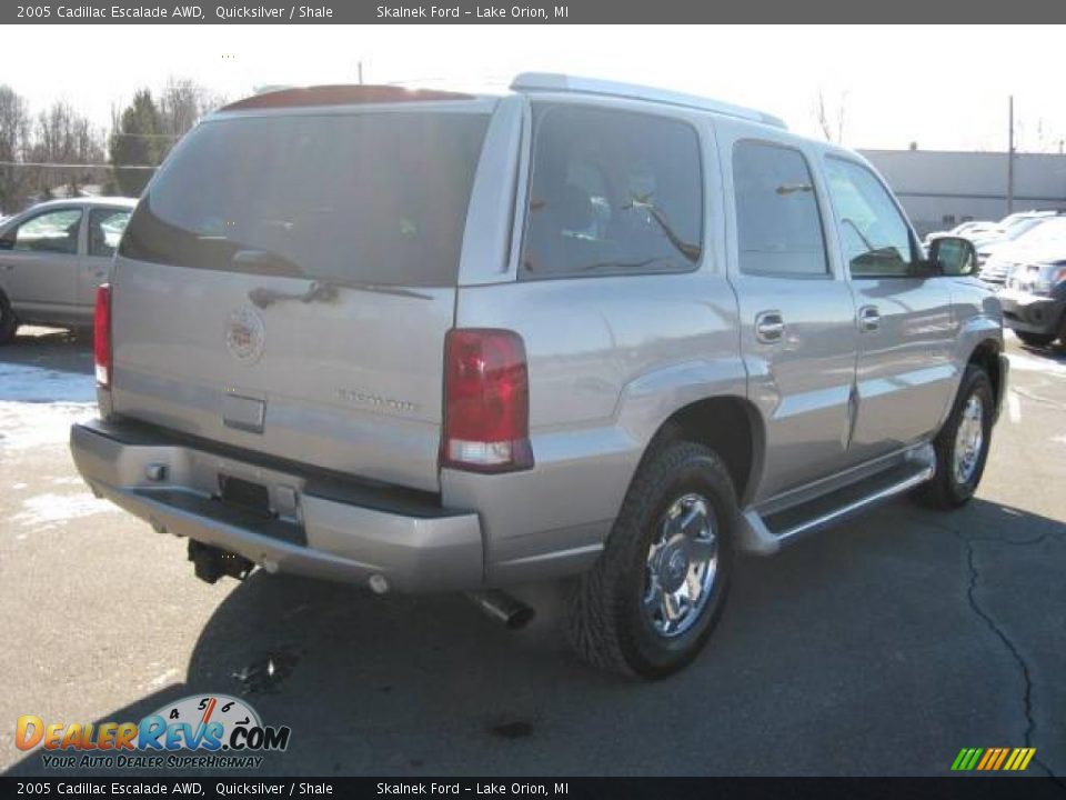 2005 Cadillac Escalade AWD Quicksilver / Shale Photo #4