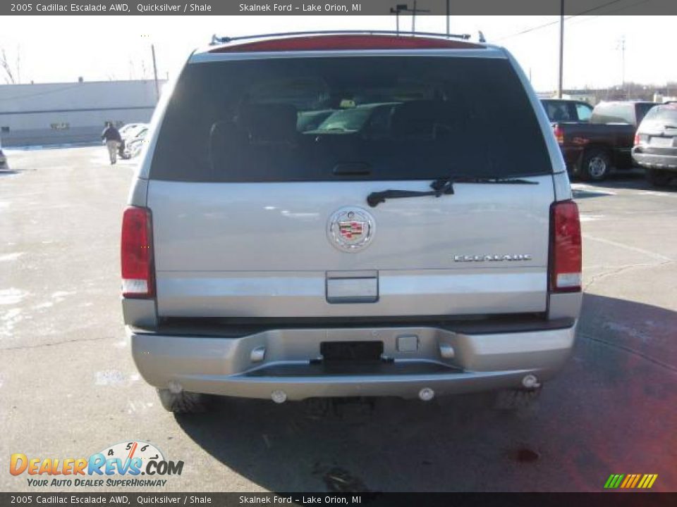 2005 Cadillac Escalade AWD Quicksilver / Shale Photo #5
