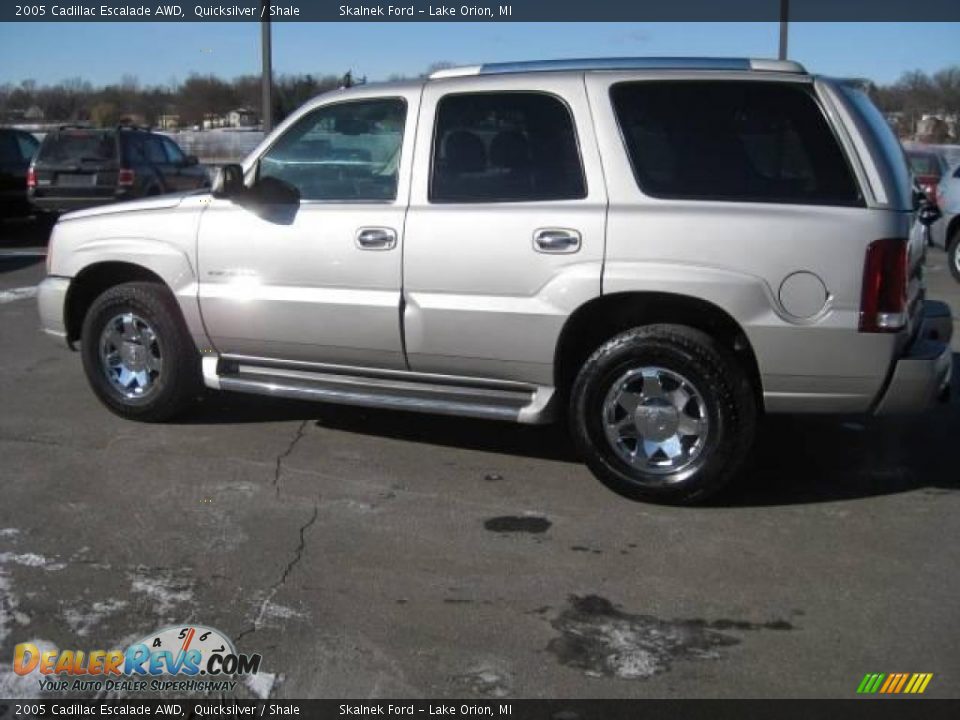 2005 Cadillac Escalade AWD Quicksilver / Shale Photo #7