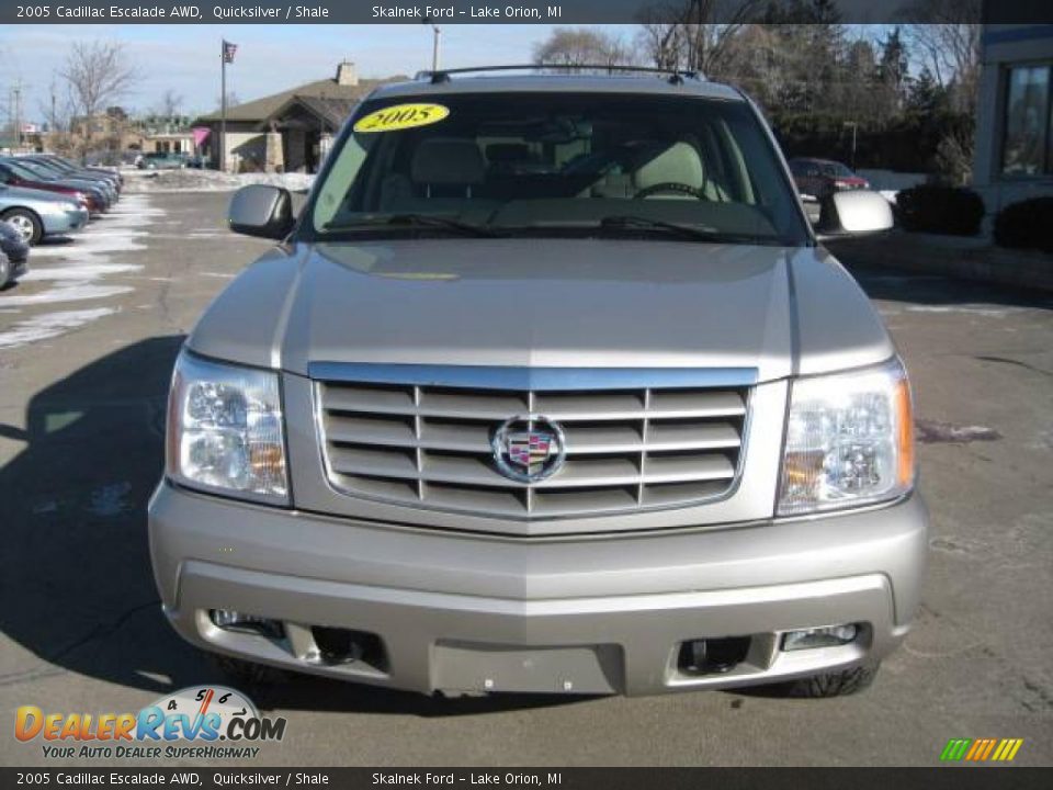 2005 Cadillac Escalade AWD Quicksilver / Shale Photo #10
