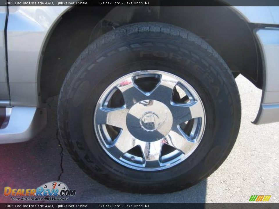 2005 Cadillac Escalade AWD Quicksilver / Shale Photo #13