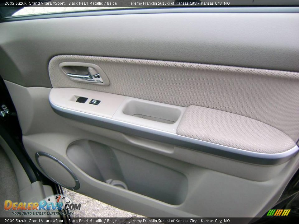 2009 Suzuki Grand Vitara XSport Black Pearl Metallic / Beige Photo #7