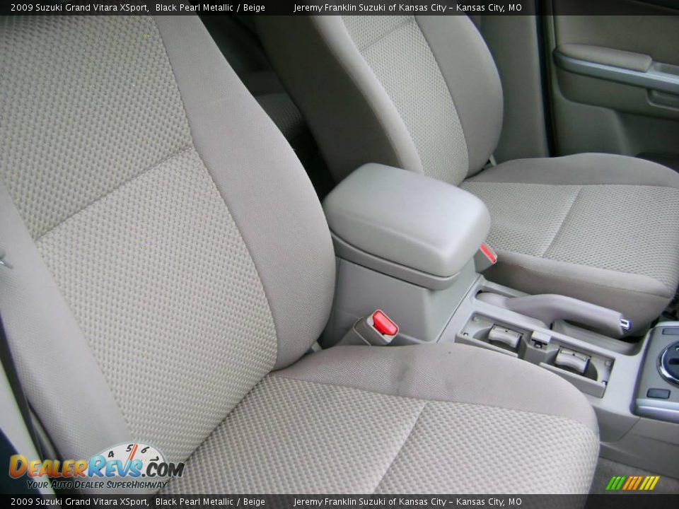 2009 Suzuki Grand Vitara XSport Black Pearl Metallic / Beige Photo #8