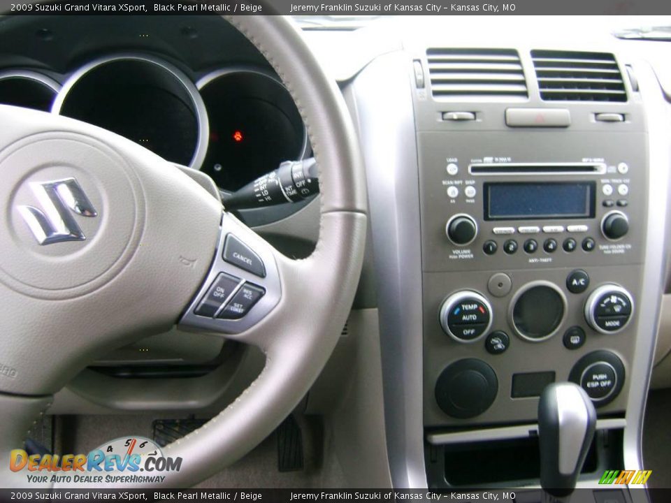 2009 Suzuki Grand Vitara XSport Black Pearl Metallic / Beige Photo #10