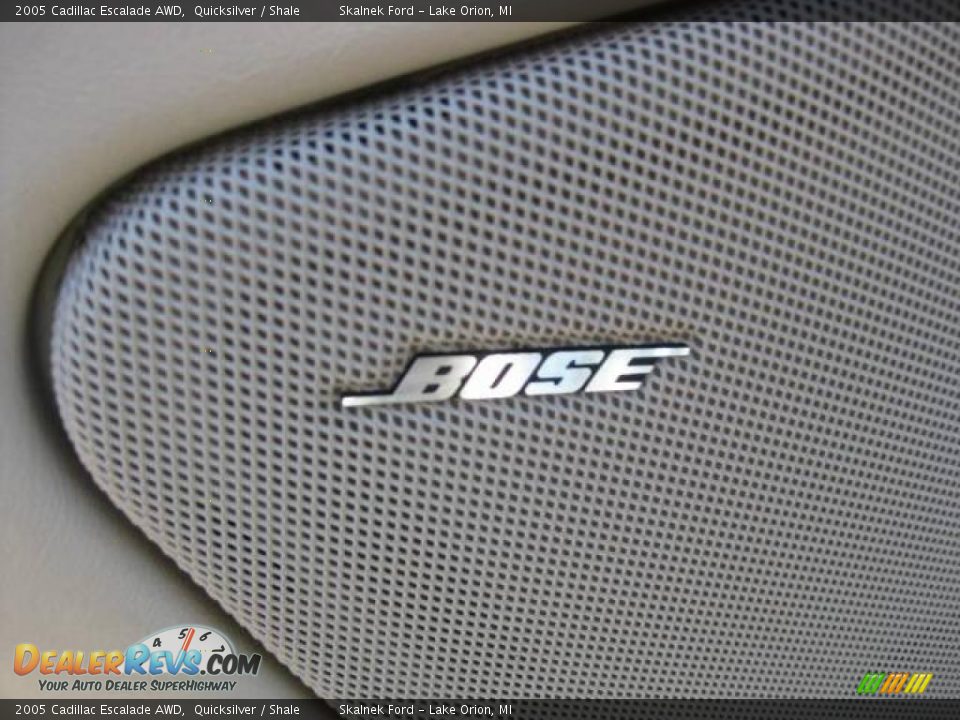2005 Cadillac Escalade AWD Quicksilver / Shale Photo #31