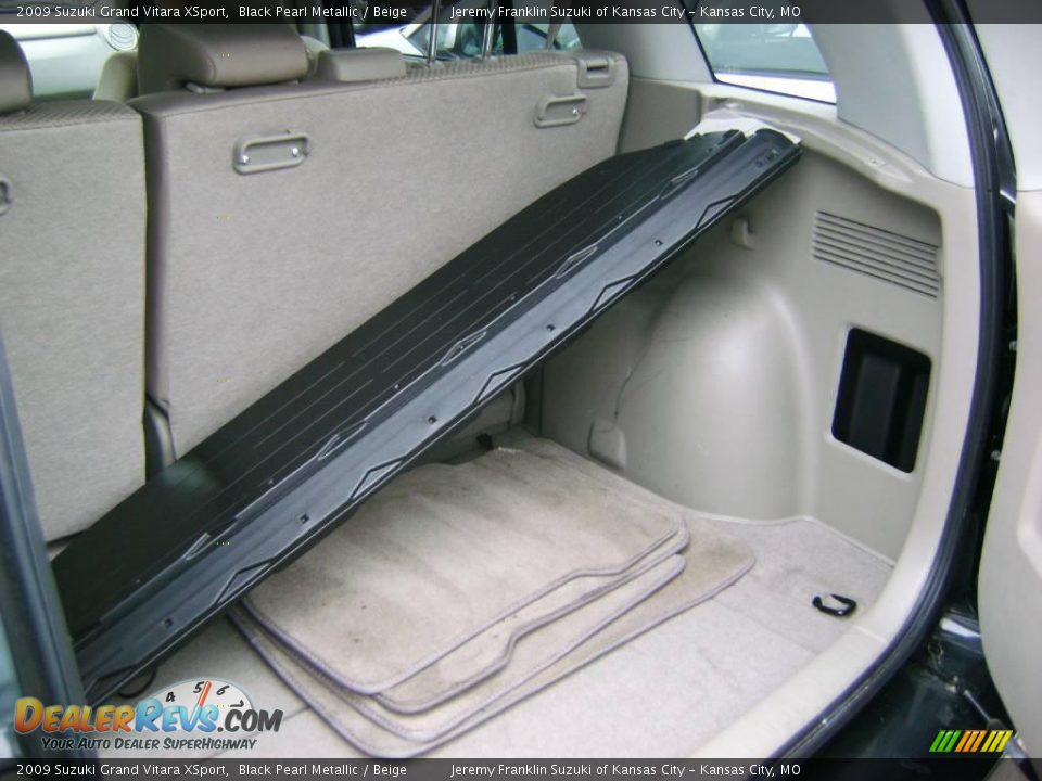 2009 Suzuki Grand Vitara XSport Black Pearl Metallic / Beige Photo #17