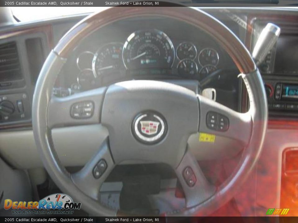 2005 Cadillac Escalade AWD Quicksilver / Shale Photo #35