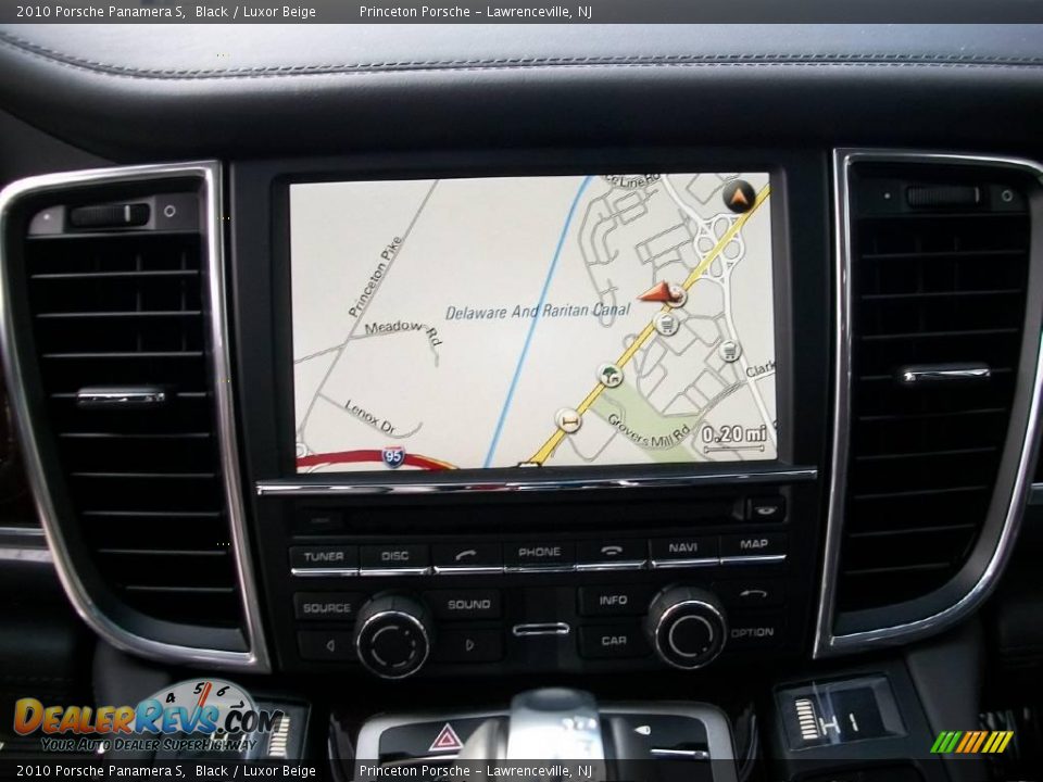 2010 Porsche Panamera S Black / Luxor Beige Photo #19