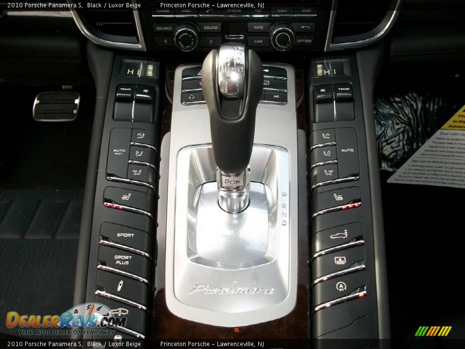 2010 Porsche Panamera S Black / Luxor Beige Photo #20