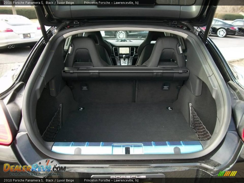 2010 Porsche Panamera S Black / Luxor Beige Photo #22