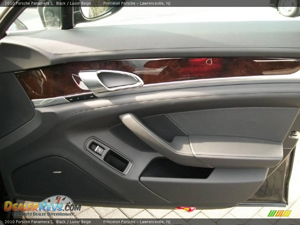 2010 Porsche Panamera S Black / Luxor Beige Photo #27
