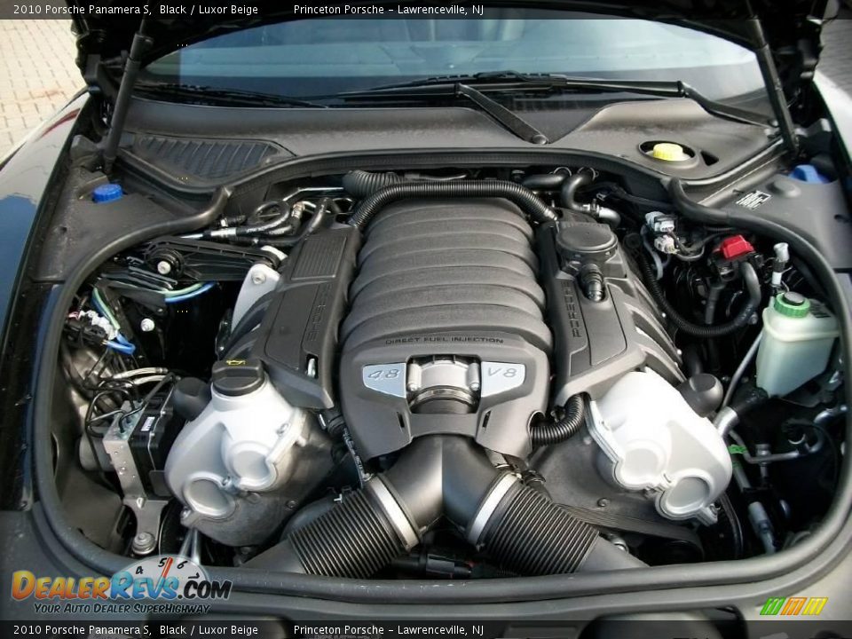 2010 Porsche Panamera S Black / Luxor Beige Photo #31