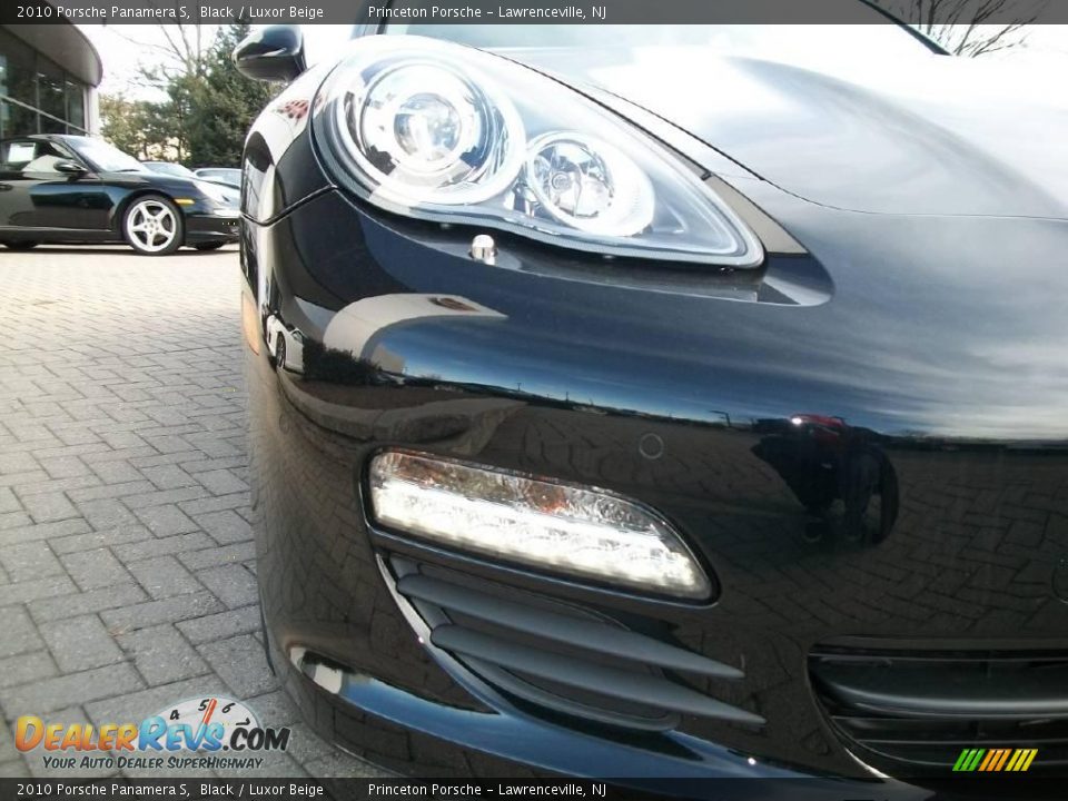 2010 Porsche Panamera S Black / Luxor Beige Photo #32