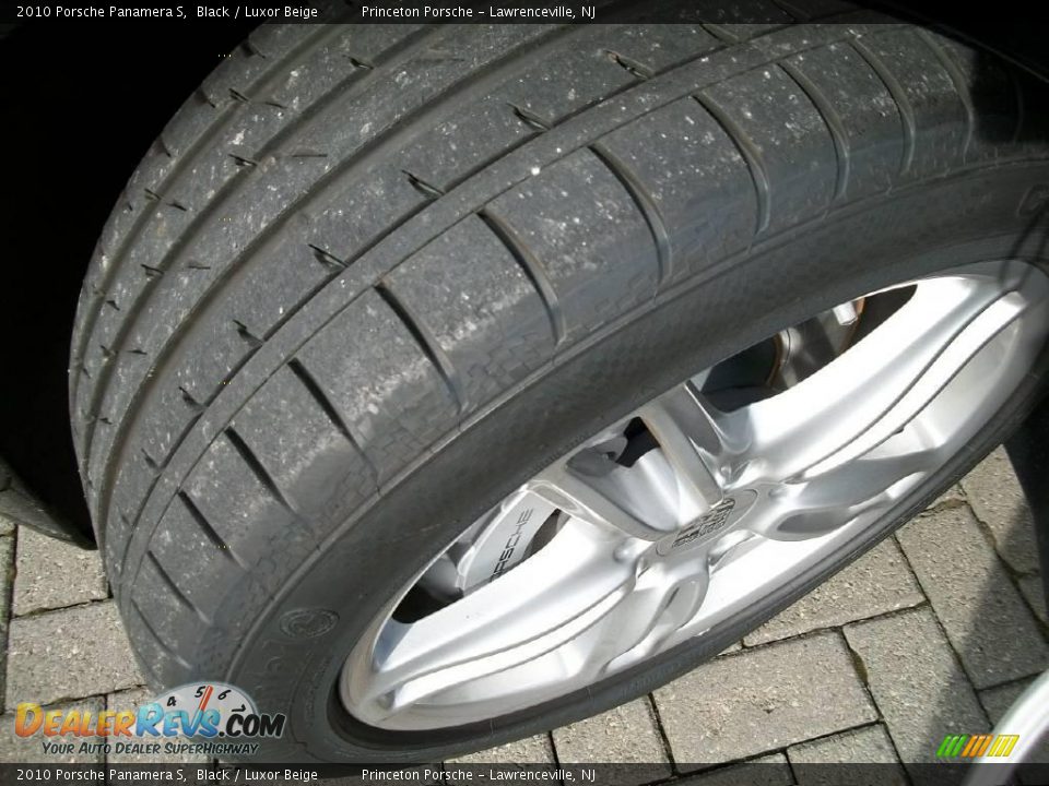 2010 Porsche Panamera S Black / Luxor Beige Photo #34