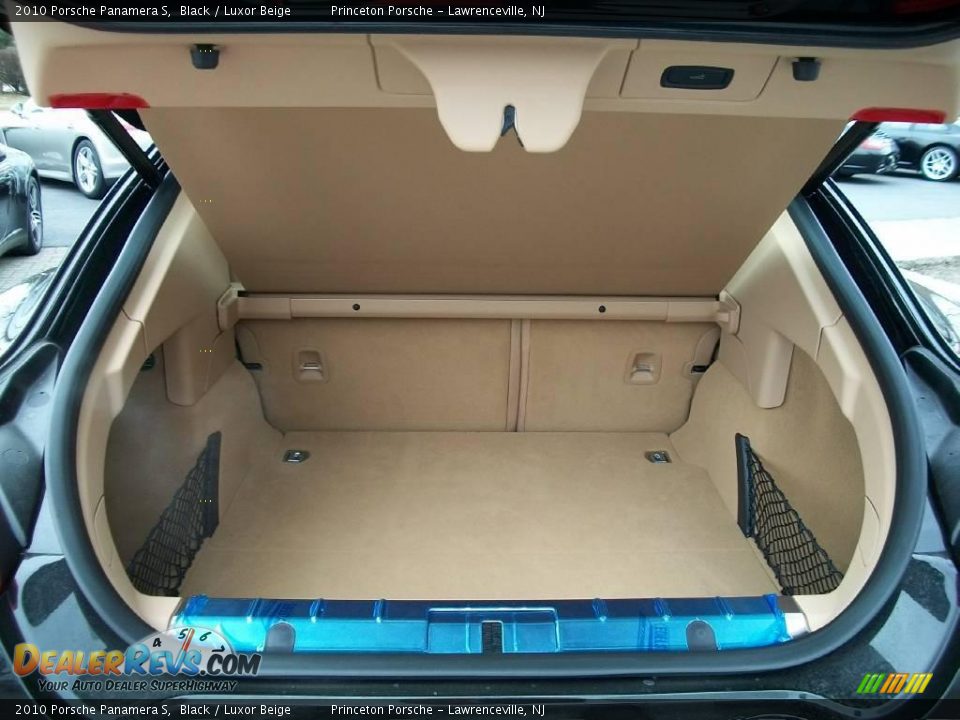 2010 Porsche Panamera S Black / Luxor Beige Photo #20