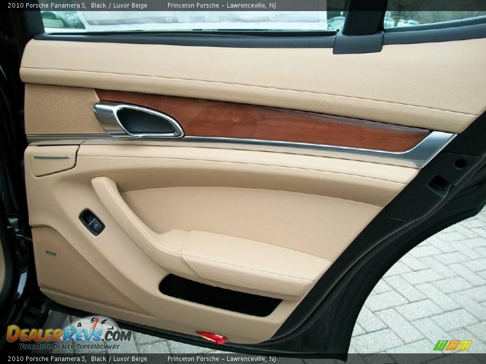 2010 Porsche Panamera S Black / Luxor Beige Photo #22