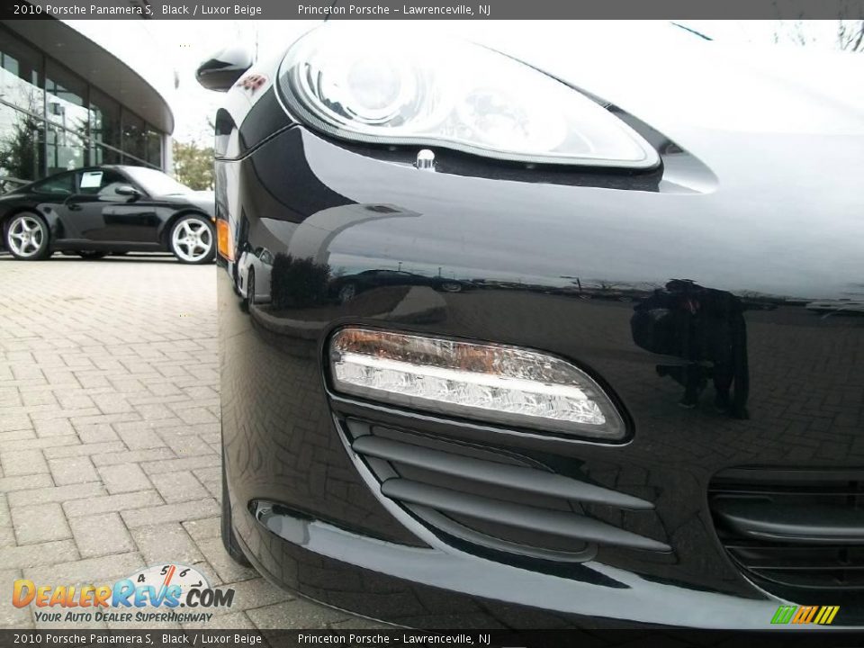 2010 Porsche Panamera S Black / Luxor Beige Photo #29