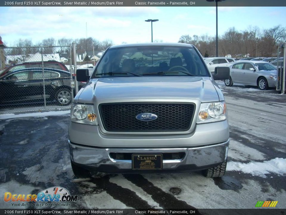 2006 Ford F150 XLT SuperCrew Silver Metallic / Medium/Dark Flint Photo #2