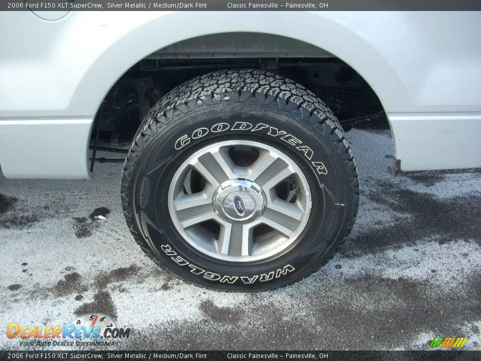 2006 Ford F150 XLT SuperCrew Silver Metallic / Medium/Dark Flint Photo #5