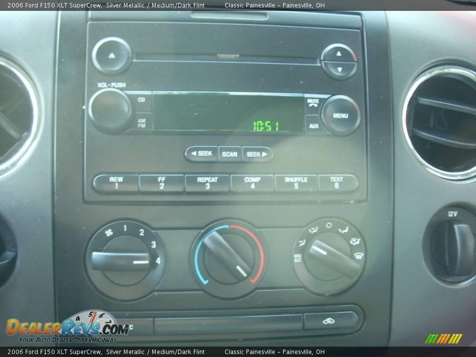 2006 Ford F150 XLT SuperCrew Silver Metallic / Medium/Dark Flint Photo #10