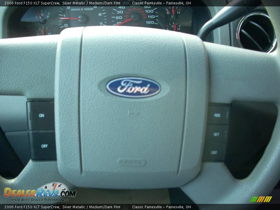 2006 Ford F150 XLT SuperCrew Silver Metallic / Medium/Dark Flint Photo #12