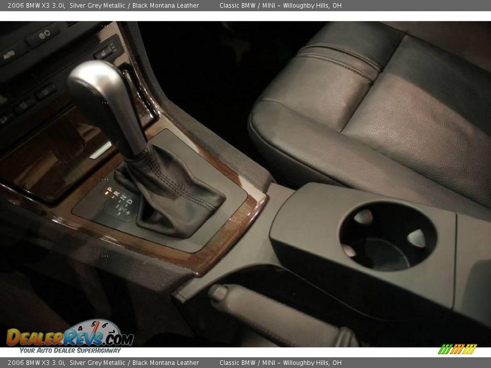 2006 BMW X3 3.0i Silver Grey Metallic / Black Montana Leather Photo #17