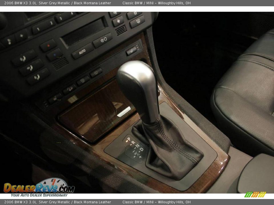 2006 BMW X3 3.0i Silver Grey Metallic / Black Montana Leather Photo #18