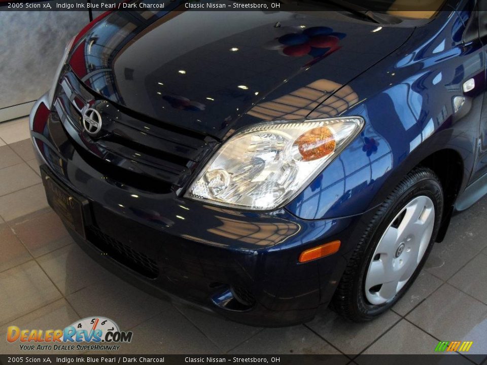 2005 Scion xA Indigo Ink Blue Pearl / Dark Charcoal Photo #7