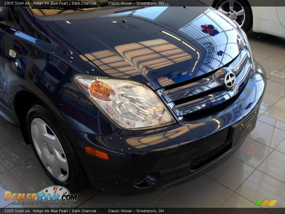 2005 Scion xA Indigo Ink Blue Pearl / Dark Charcoal Photo #12