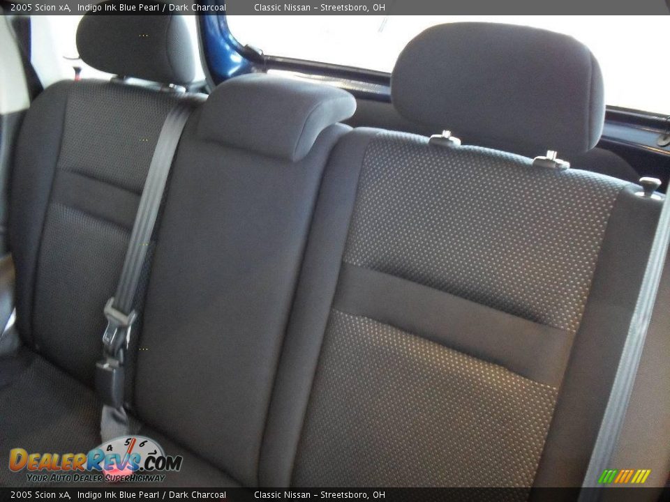 2005 Scion xA Indigo Ink Blue Pearl / Dark Charcoal Photo #19