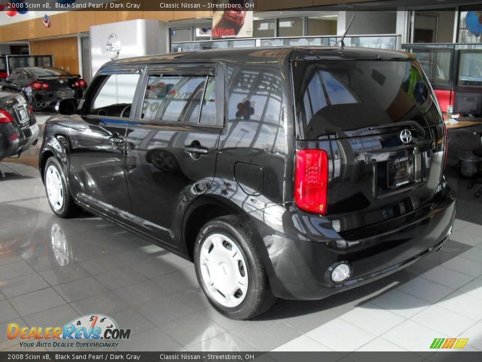 2008 Scion xB Black Sand Pearl / Dark Gray Photo #2