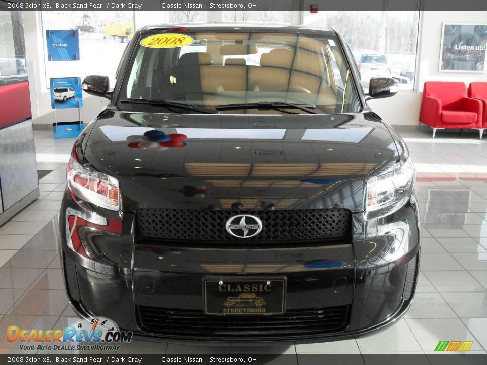 2008 Scion xB Black Sand Pearl / Dark Gray Photo #5