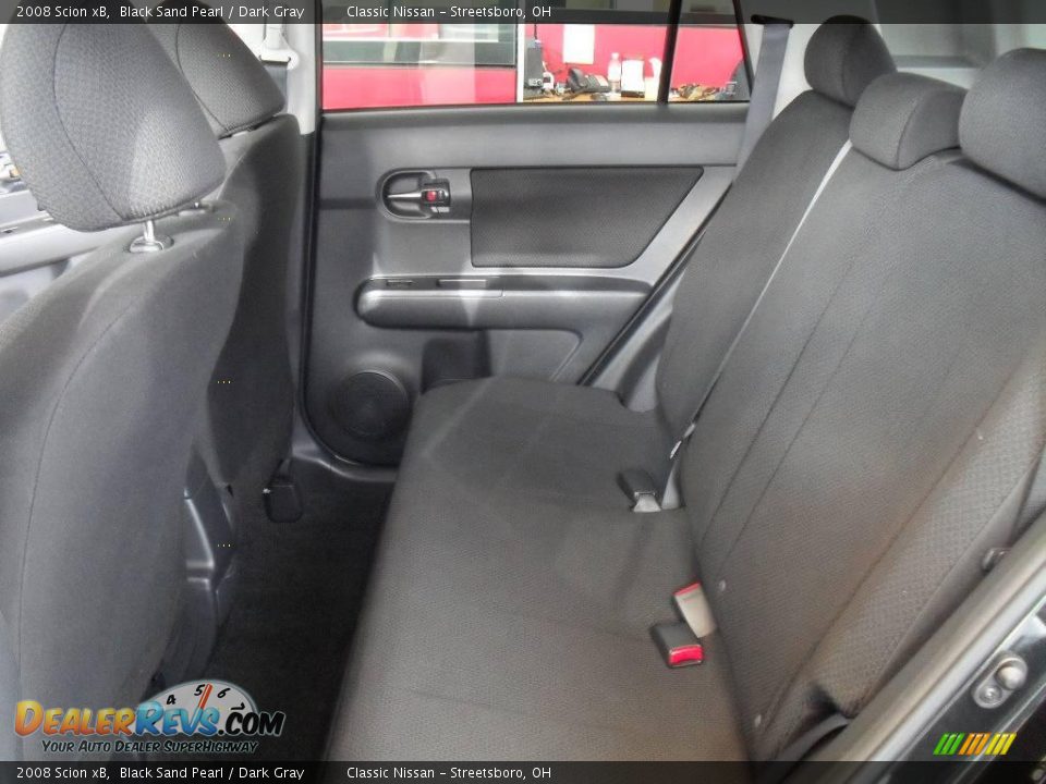 2008 Scion xB Black Sand Pearl / Dark Gray Photo #18