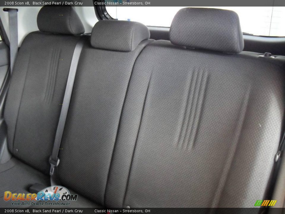 2008 Scion xB Black Sand Pearl / Dark Gray Photo #19