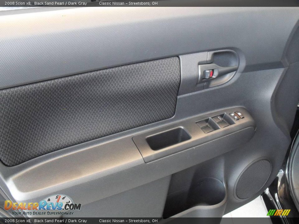 2008 Scion xB Black Sand Pearl / Dark Gray Photo #21