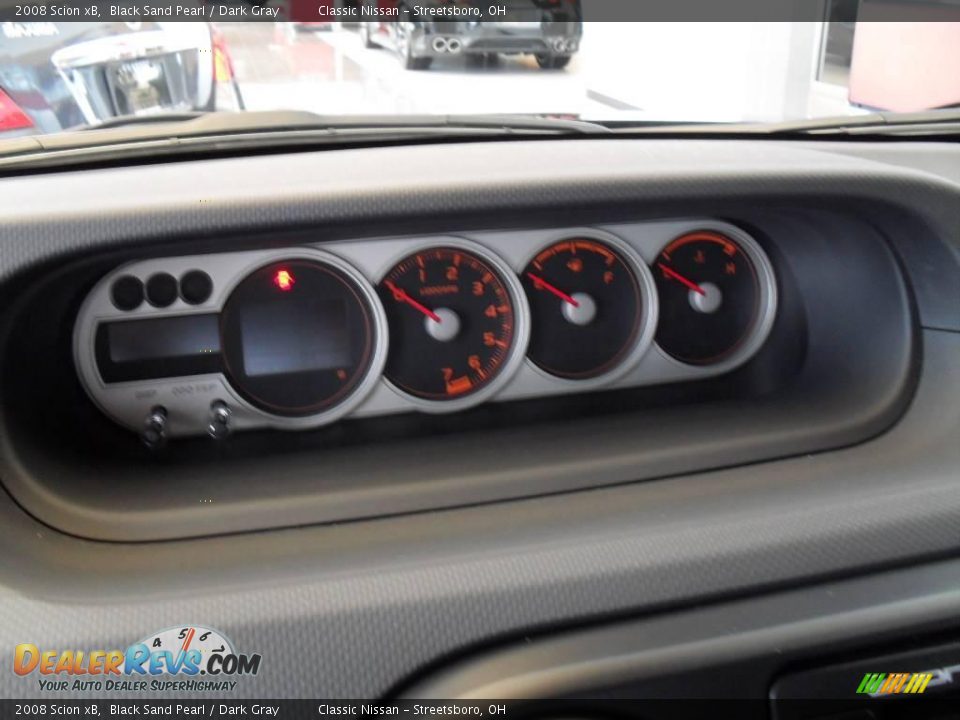 2008 Scion xB Black Sand Pearl / Dark Gray Photo #26