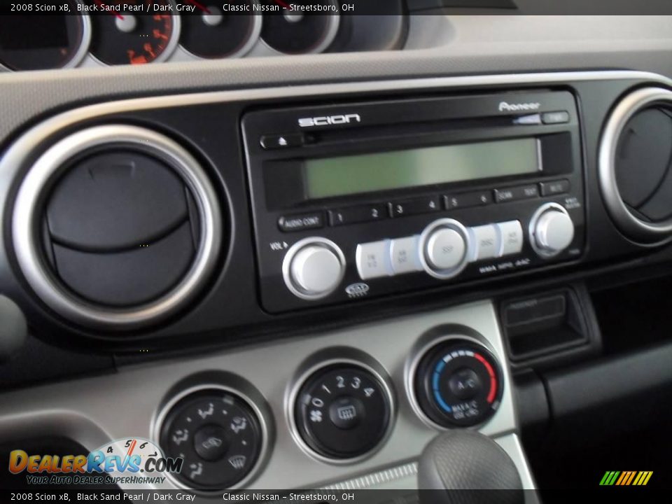 2008 Scion xB Black Sand Pearl / Dark Gray Photo #27