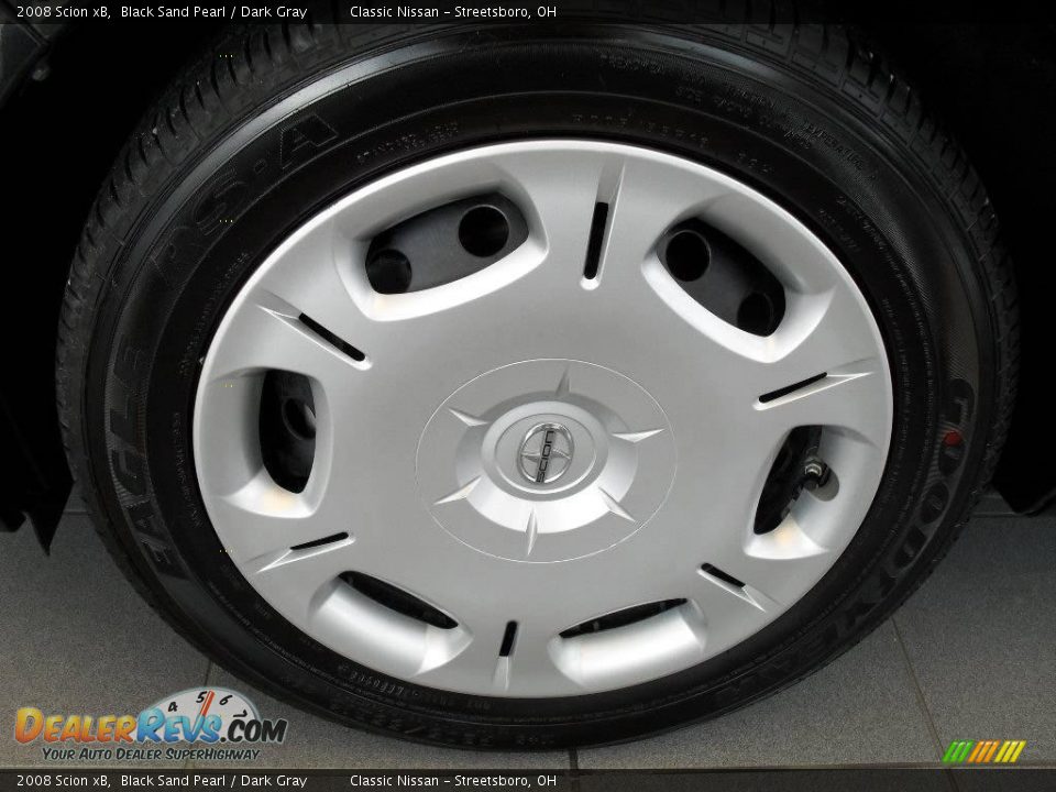 2008 Scion xB Black Sand Pearl / Dark Gray Photo #31