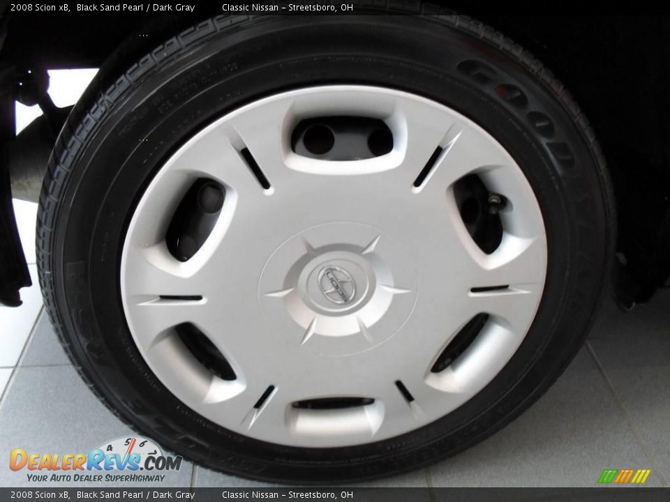 2008 Scion xB Black Sand Pearl / Dark Gray Photo #33