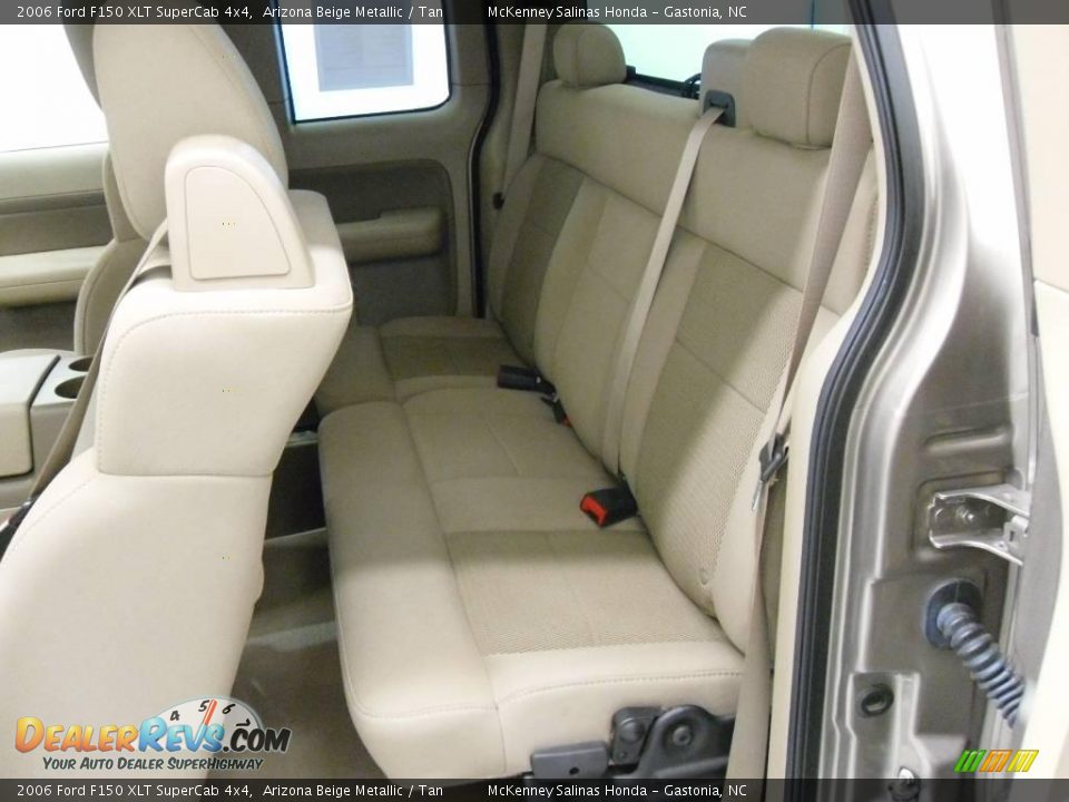 2006 Ford F150 XLT SuperCab 4x4 Arizona Beige Metallic / Tan Photo #11