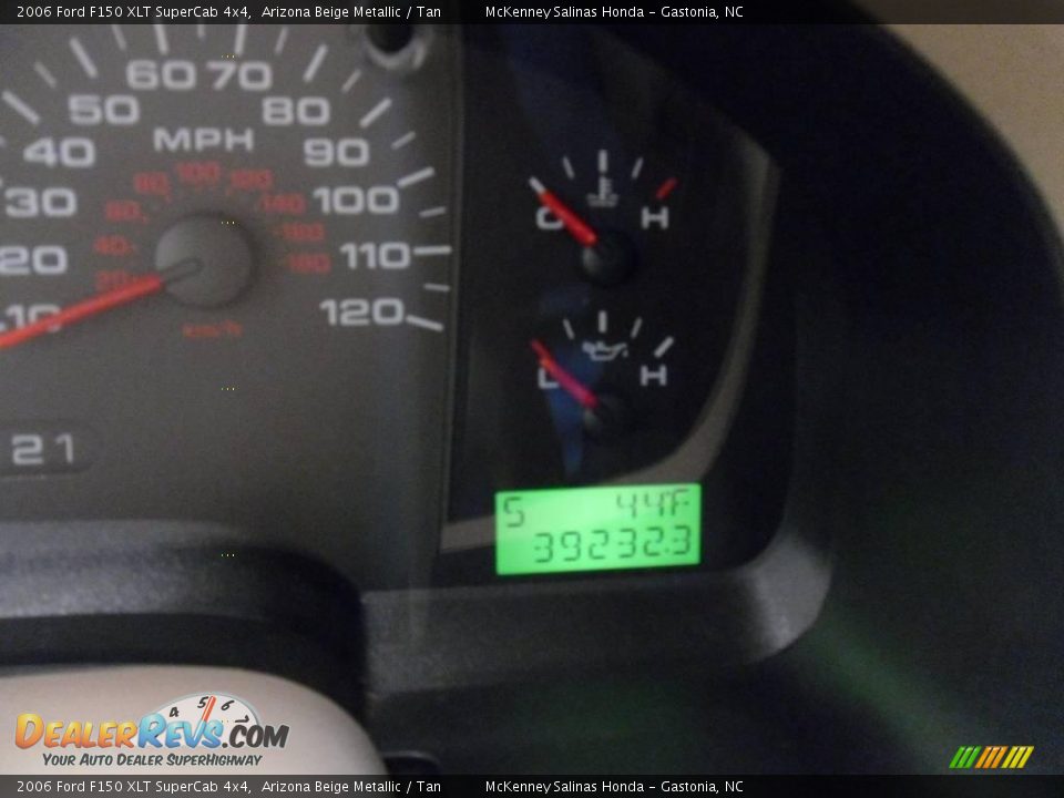 2006 Ford F150 XLT SuperCab 4x4 Arizona Beige Metallic / Tan Photo #13