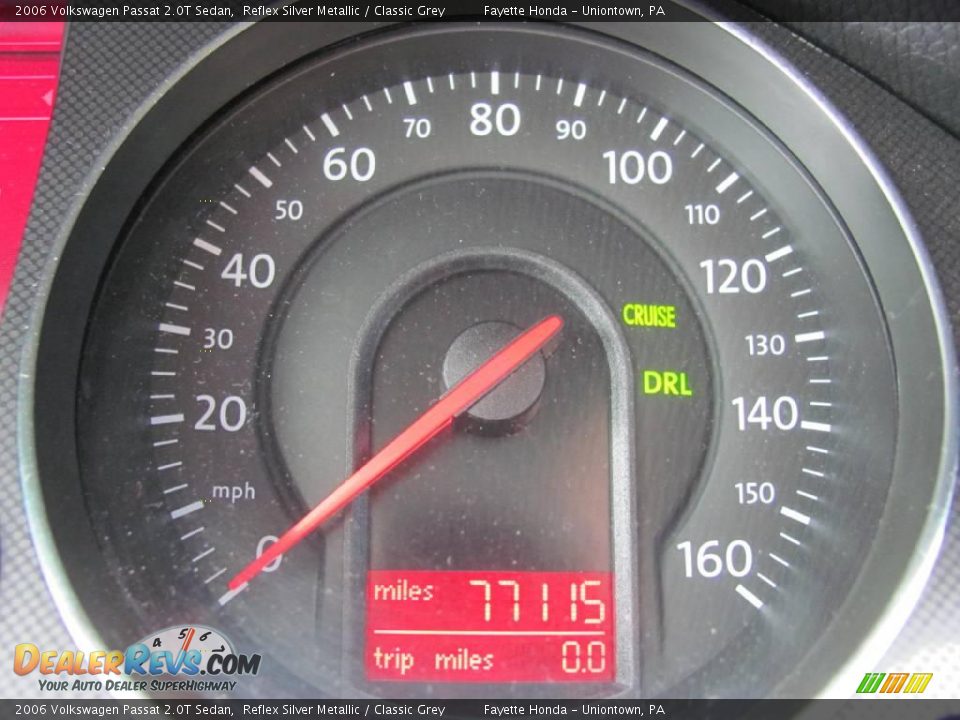 2006 Volkswagen Passat 2.0T Sedan Reflex Silver Metallic / Classic Grey Photo #20