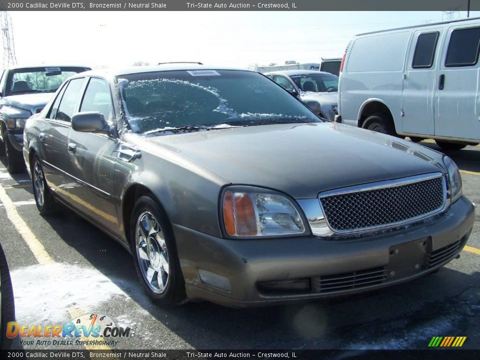 2000 Cadillac DeVille DTS Bronzemist / Neutral Shale Photo #1