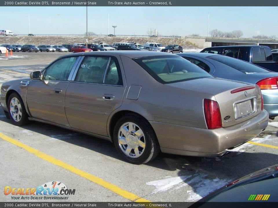 2000 Cadillac DeVille DTS Bronzemist / Neutral Shale Photo #3