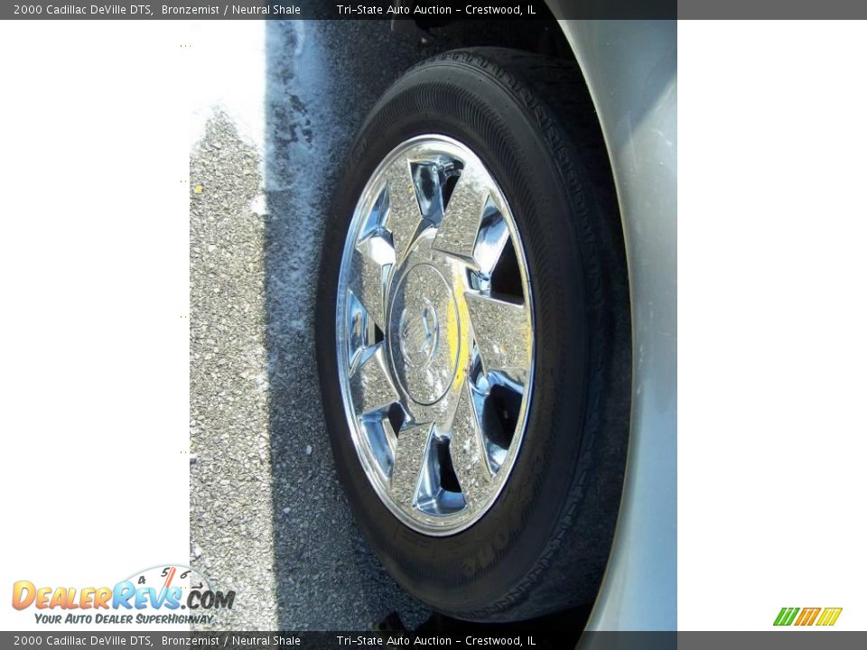 2000 Cadillac DeVille DTS Bronzemist / Neutral Shale Photo #9
