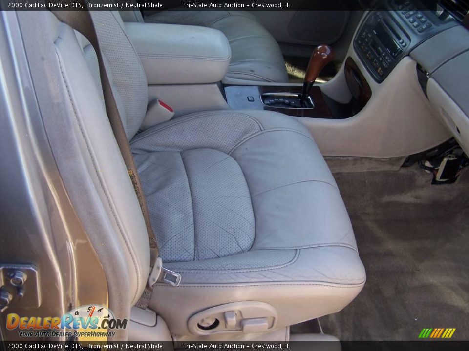 2000 Cadillac DeVille DTS Bronzemist / Neutral Shale Photo #14