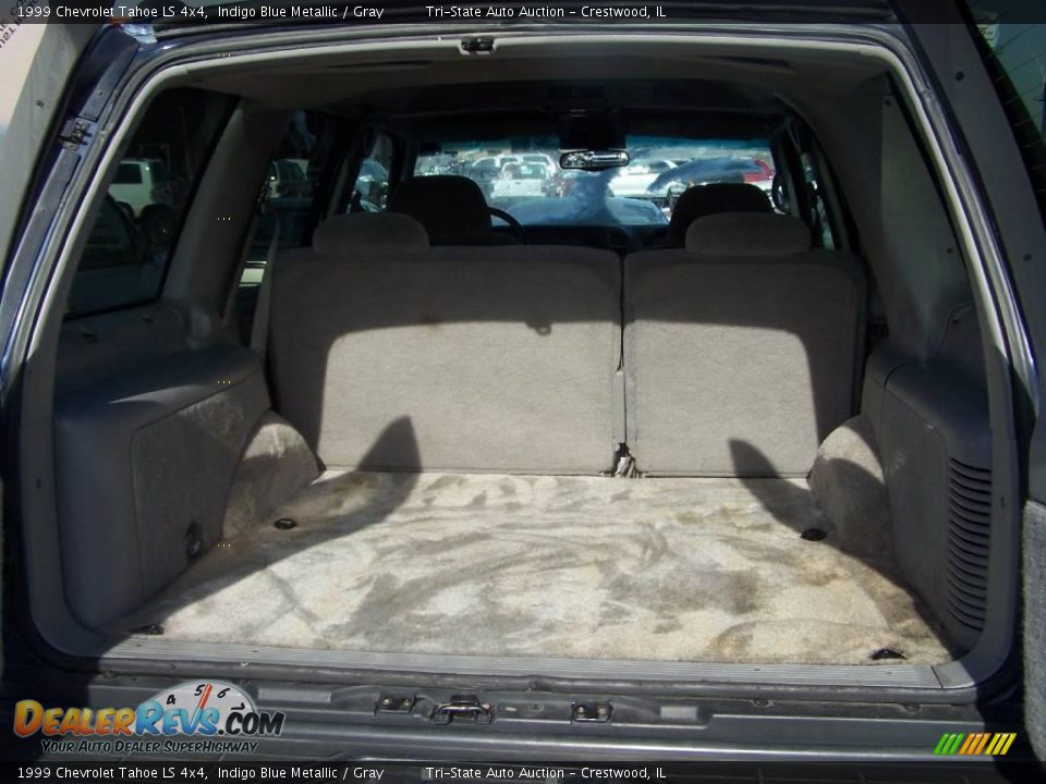 1999 Chevrolet Tahoe LS 4x4 Indigo Blue Metallic / Gray Photo #21
