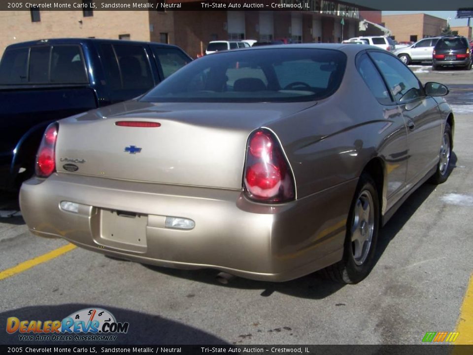 2005 Chevrolet Monte Carlo LS Sandstone Metallic / Neutral Photo #3