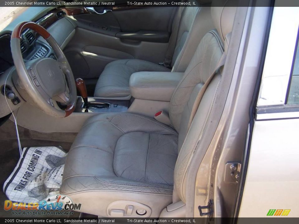 2005 Chevrolet Monte Carlo LS Sandstone Metallic / Neutral Photo #14